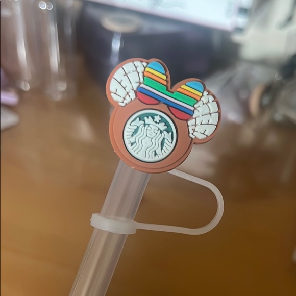 Starbucks Minnie Mouse Straw Topper - Picture 3 of 4
